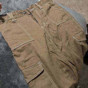 Brown cargo pants